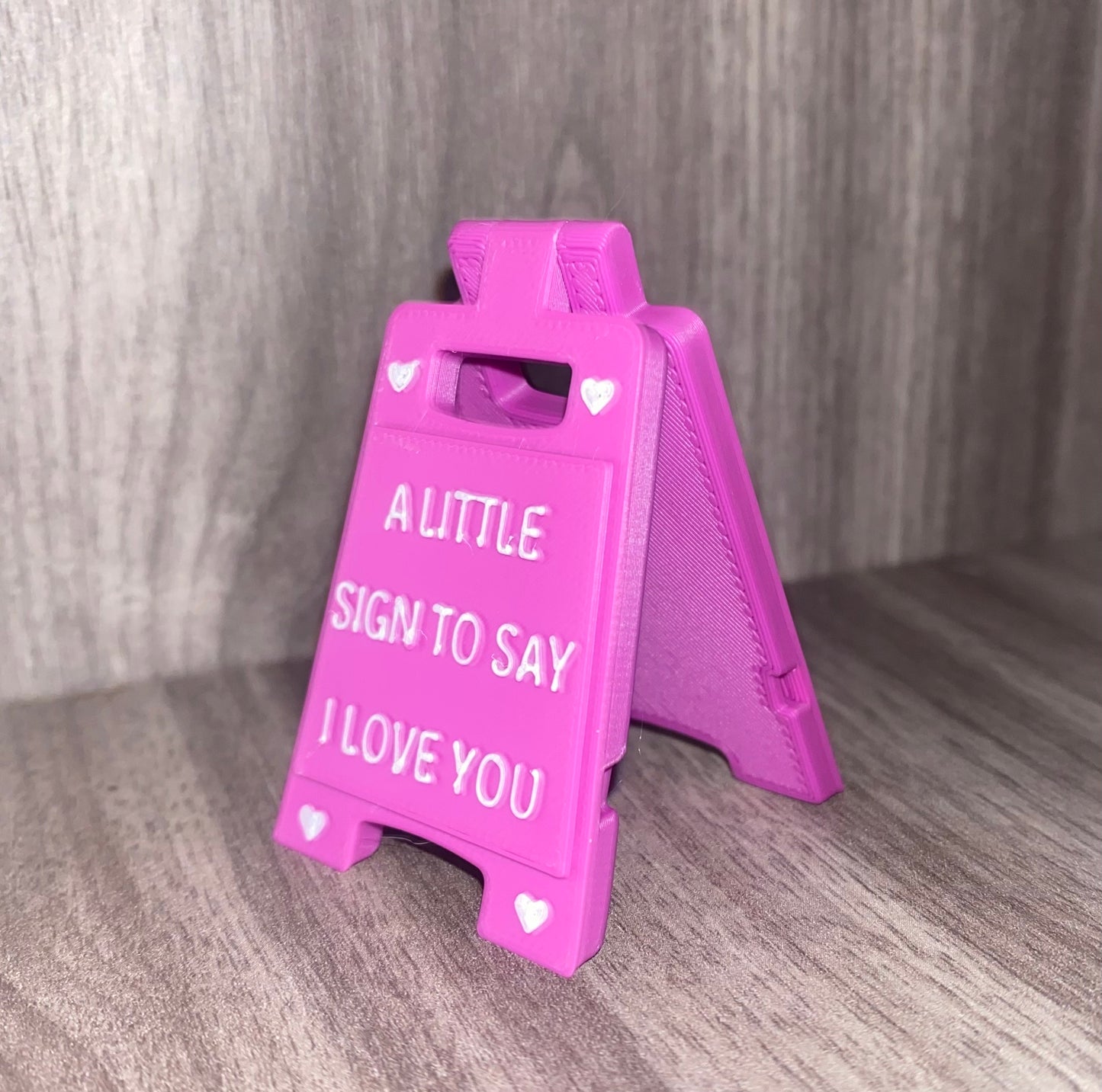 Small bookmark | Desk sign