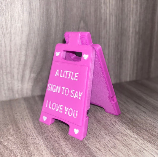 Small bookmark | Desk sign