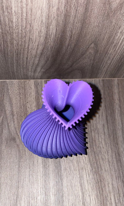 Heart Spiral Mini Vase